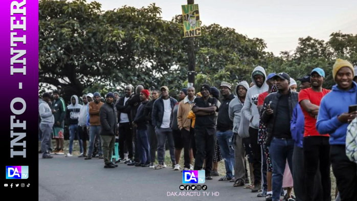 Législatives en Afrique du Sud: forte participation, scrutin à risque pour l'ANC