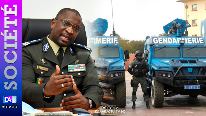 Maintien de l’ordre : Jean Bertrand Bocandé devient Général de brigade et nouveau chef de la Gendarmerie mobile (Gm)