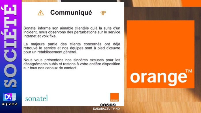 Perturbations du service Internet fixe et mobile: Sonatel parle d'incident sur le câble sous-marin ACE