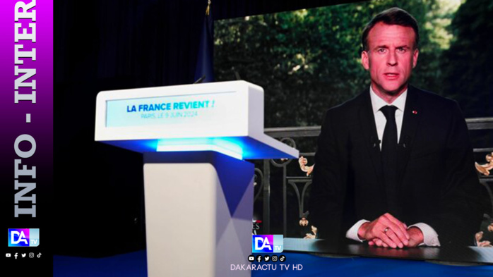France : face au triomphe de l'extrême droite aux européennes, Macron convoque des élections législatives
