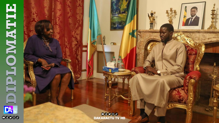 Audience à Paris: Le PR BDF a échangé avec la SG de la Francophonie, Mushikiwabo