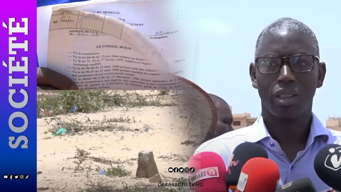 Litige foncier entre SOCABEG - Cooperative du soleil-Gendarme… : « le terrain fait partie d'un titre foncier de l'Etat du Senegal donné en bail depuis 2013 à la SOCABEG »