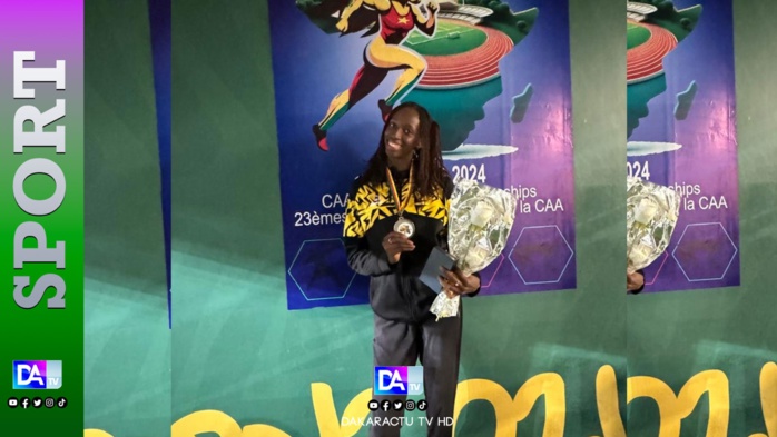 Championnat d’Afrique d’athlétisme : Saly Sarr triomphe au triple saut et espère une qualification aux JO !
