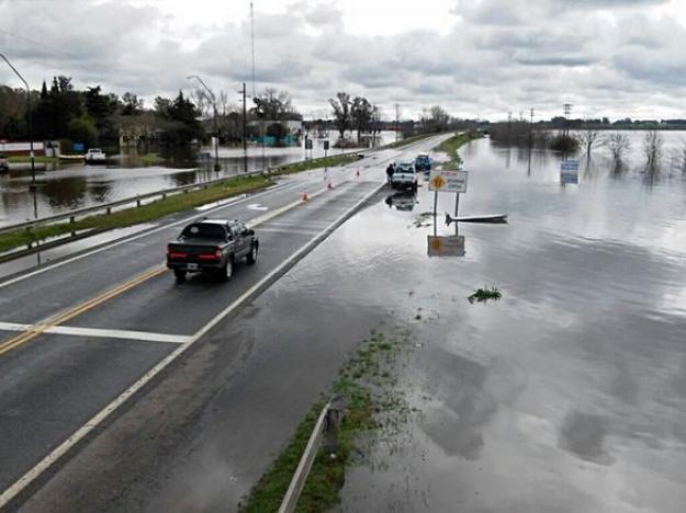 L'Argentine sous les eaux