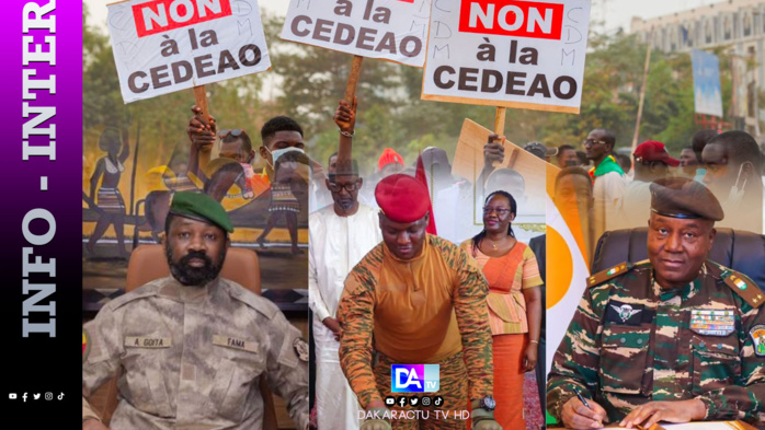 Retrait de la CEDEAO: ces impacts ‘’négatifs’’ qu’encourent le Mali, le Burkina et le Niger.