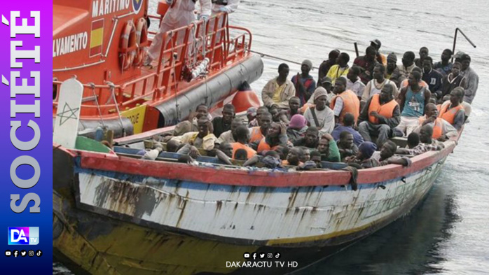 Immigration irrégulière : plus  de 200 migrants sénégalais  sont arrivés  à  Gran Canaria, vendredi