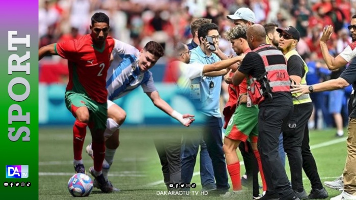 JO 2024 - Football : Le match Maroc vs Argentine se termine sur un scénario catastrophique !