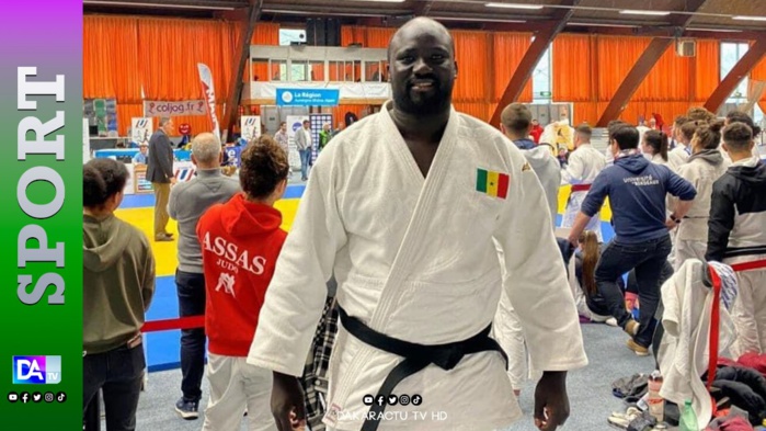 JO 2024 : Le champion d'Afrique de judo, Mbagnick Ndiaye, éliminé en huitièmes de finale