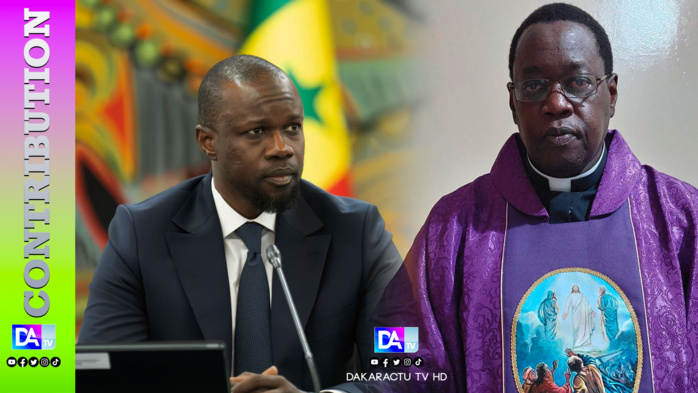 Abbé André Latyr Ndiaye sans gants devant Ousmane Sonko : «  Certaines langues, mains et pantalons sont disqualifiés pour mener les combats de Dieu »