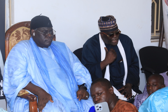 Jour de MAGAL: Serigne Bassirou Khadim Awa Ba célèbre le Cheikh avec sa famille 