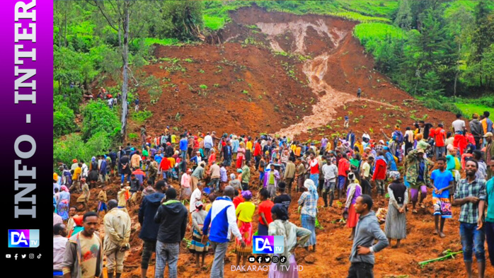 Ethiopie: dix morts dans un glissement de terrain