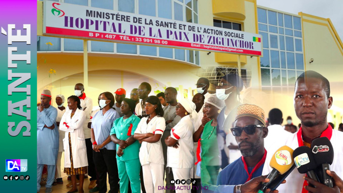 Hôpital de la paix de Ziguinchor : les travailleurs durcissent le ton et annoncent 72h de grève