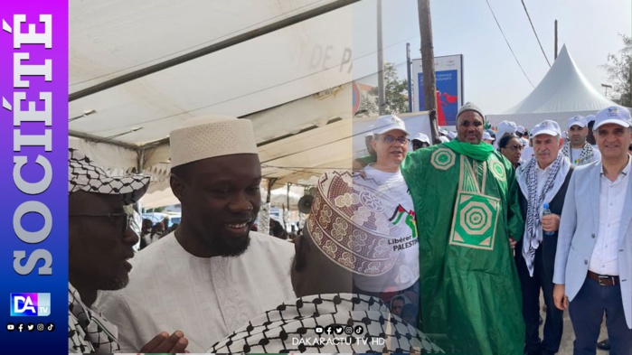 Rassemblement pacifique de soutien au peuple palestinien: Cheikh Ahmed S. Dieng salue la participation du PM Ousmane Sonko