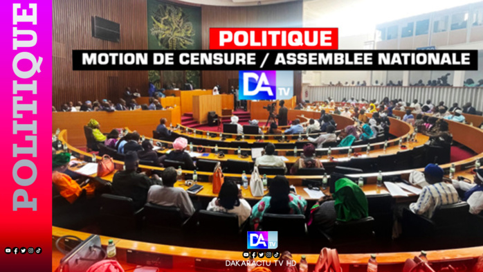 Ce que dit la constitution du Sénégal sur la motion de censure