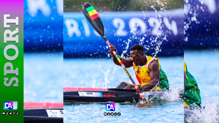 Jeux Paralympiques 2024 – Canoë-Kayak : Edmond Sanka rate le bronze de justesse !