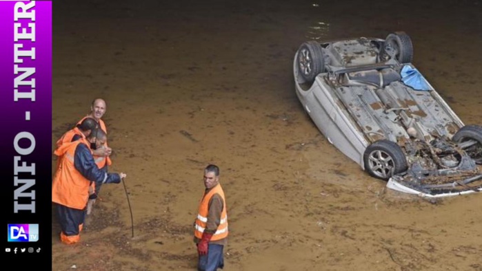 De fortes inondations inhabituelles dans le sud du Maroc et de l'Algérie