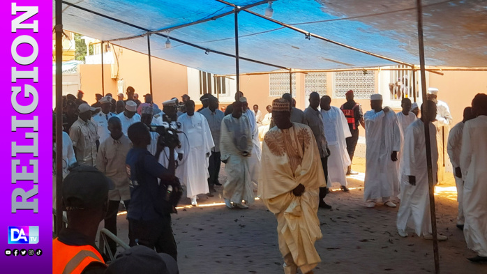 Tivaouane: Le président de la République vient d'arriver au domicile du khalife, Serigne Babacar Sy Mansour