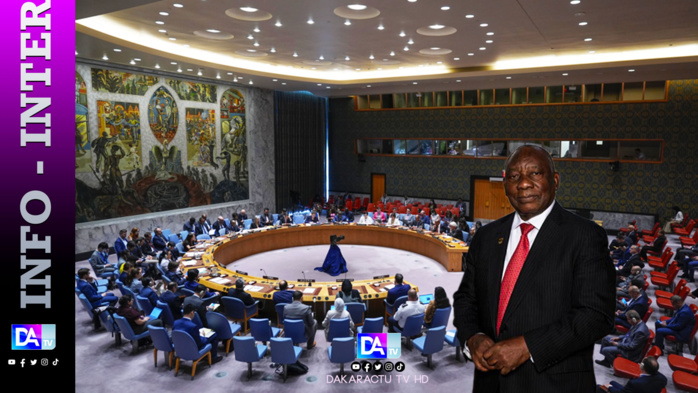 Deux sièges permanents à l'ONU pour l'Afrique mais avec droit de veto, réclame Cyril Ramaphosa