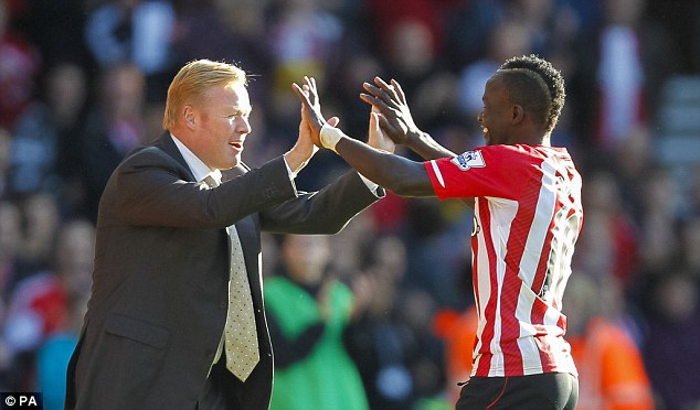 Les conseils du Coach de Southampton, Ronald Koeman, à Sadio Mané