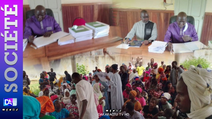 Dahra Djolof / Accès à l'état civil : Plus de mille déclarants enregistrés lors d'une audience foraine à la Mairie