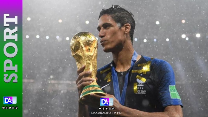 Football : Raphaël Varane annonce sa retraite à 31 ans