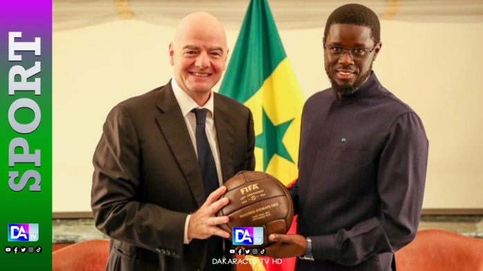 Sport et Inclusion Sociale : Rencontre entre le Président Diomaye Faye et Gianni Infantino