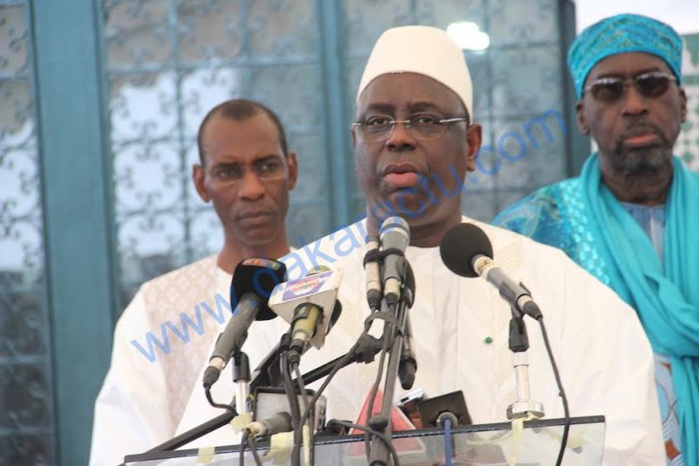 GRANDE MOSQUEE : Macky Sall dénonce "la pression sociale" autour de la Tabaski