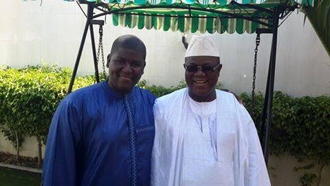 Tabaski 2015 : Le maire de Ziguinchor Abdoulaye Baldé pose avec son fils