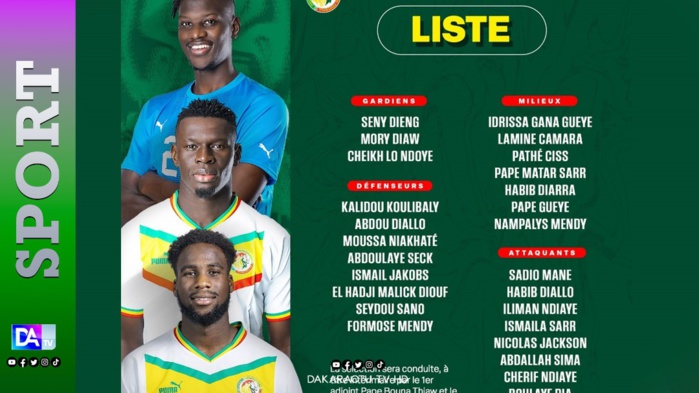 Football - Double confrontation contre le Malawi : Voici la liste des 26 Lions retenus!