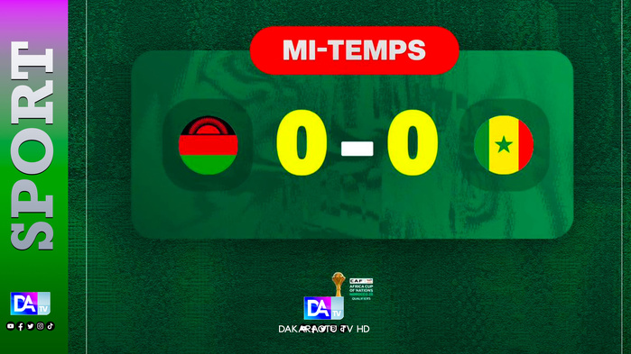 Malawi vs Sénégal : Une première mi-temps dominée mais stérile pour les Lions de la Teranga sous une pluie battante (0-0)