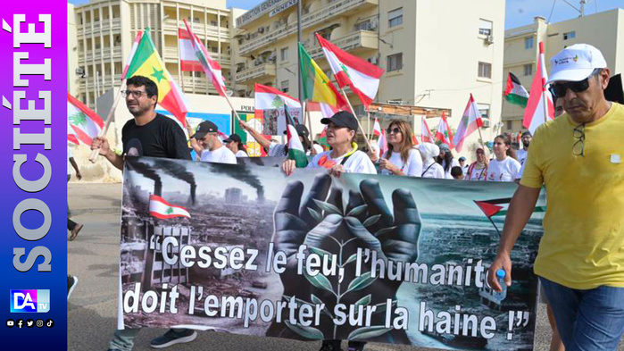 Sénégal: manifestation à Dakar contre l'offensive israélienne au Liban