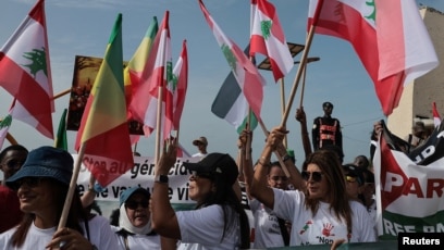 Marche à Dakar contre l'offensive d'Israël au Liban, 117 Sénégalais rapatriés