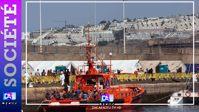 Îles Canaries : Un convoi de 231 personnes en provenance du Sénégal débarque à Gran Canaria