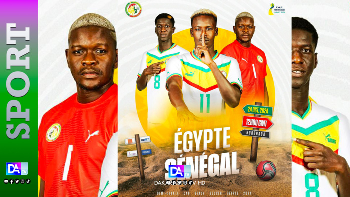 Duel Électrisant : Le Sénégal Défie l’Égypte en Demi-Finale de la Beach Soccer