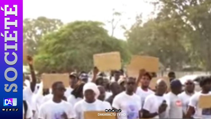 Thiès – Affaire du jeune conducteur de Jakarta tué à Allou Kagne : la population de Diamaguène organise une marche pour réclamer justice.