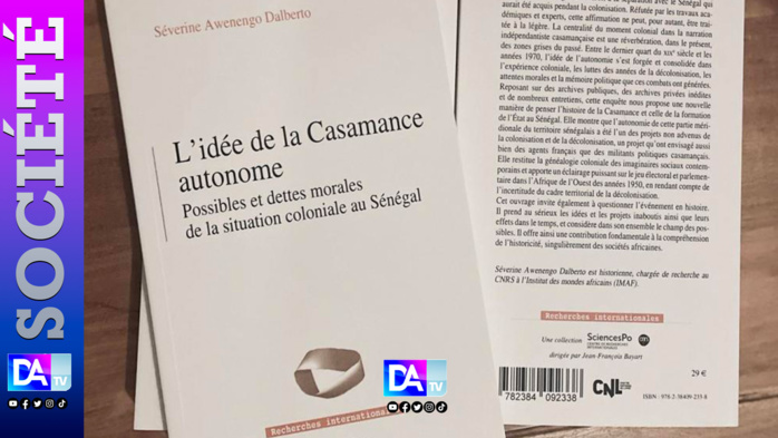 Livre sur la Casamance : l'auteure 