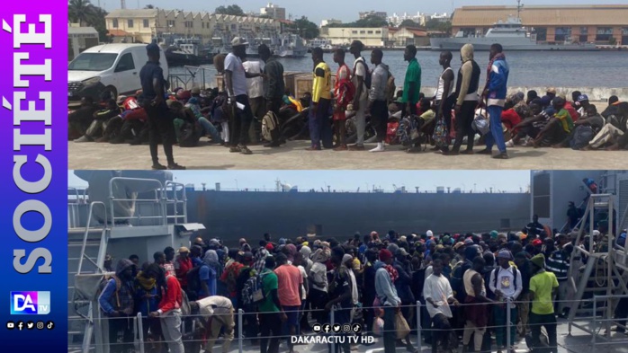 Émigration irrégulière : le patrouilleur Walo a intercepté 230 migrants en partance pour l'Espagne