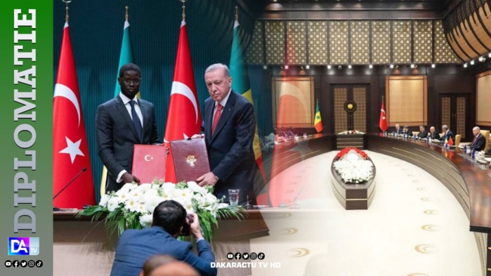 Visite officielle en Turquie :  Le PR Bassirou Diomaye Faye a signé plusieurs accords avec le président Turc, Recep Tayyip Erdogan