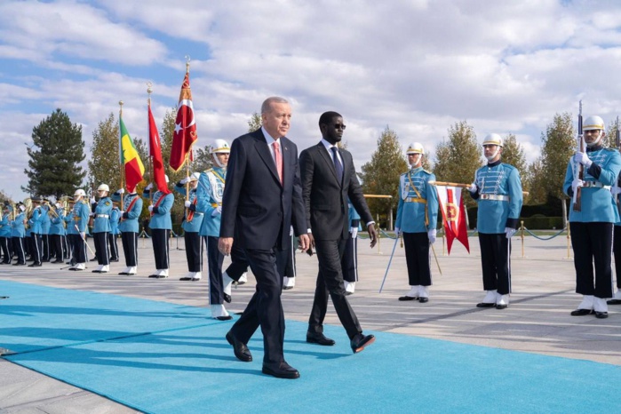 Visite officielle en Turquie :  Le PR Bassirou Diomaye Faye a signé plusieurs accords avec le président Turc, Recep Tayyip Erdogan