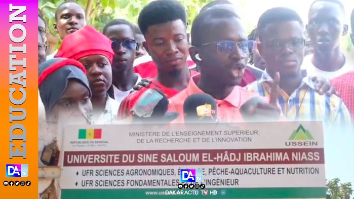 Lenteurs pour retrouver le chemin de l’Ussein, des fosses septiques remplies entre autres, les étudiants interpellent les autorités du «Jub jubbal jubaneti»