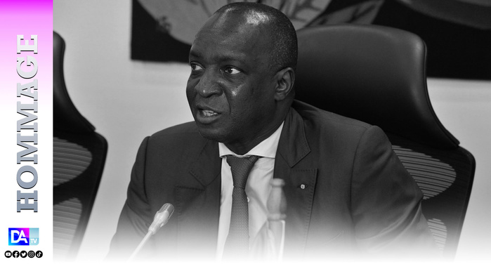 Abdoulaye Diop, Président de la Commission de l'UEMOA, rend hommage au regretté Moustapha Ba, ancien ministre des Finances.