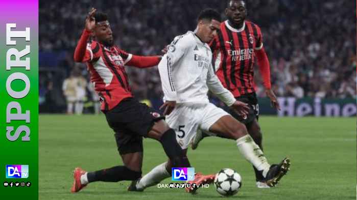 Ligue des champions  : le Real Madrid battu 3-1 à domicile par l'AC Milan