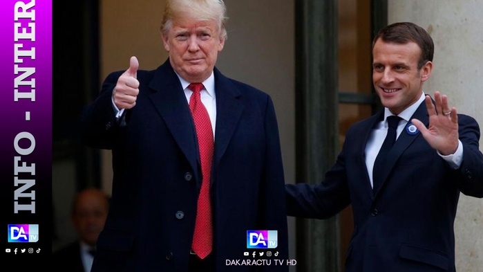 Présidentielle aux USA: Macron félicite Donald Trump