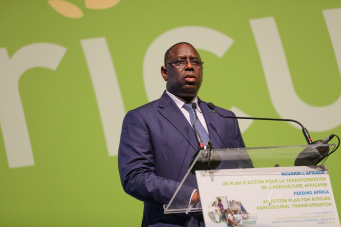 Conférence sur la transformation agricole du Continent : Macky Sall insiste sur l’échange d’expériences sur les meilleures pratiques