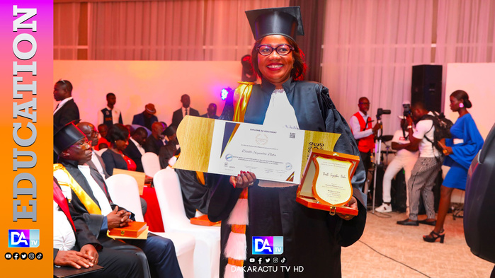 Abidjan : notre compatriote Seynabou Baba Diallo, la directrice de IAM Bamako élevée au grade de docteur honoris causa par le CVPT