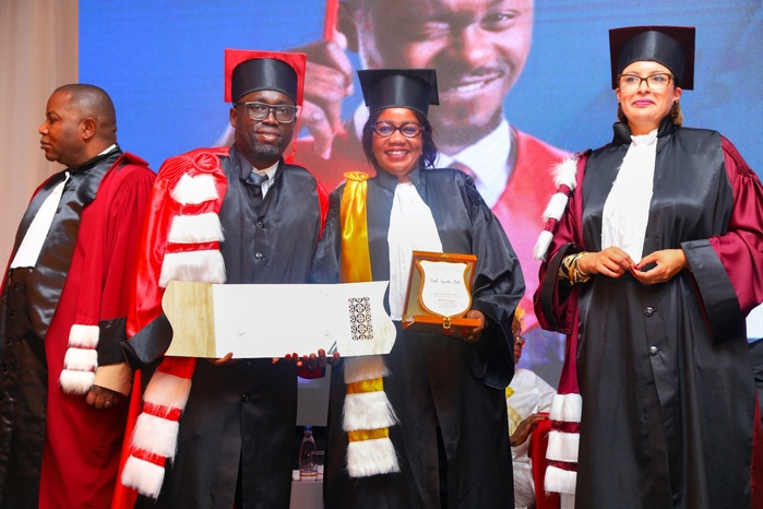 Abidjan : notre compatriote Seynabou Baba Diallo, la directrice de IAM Bamako élevée au grade de docteur honoris causa par le CVPT