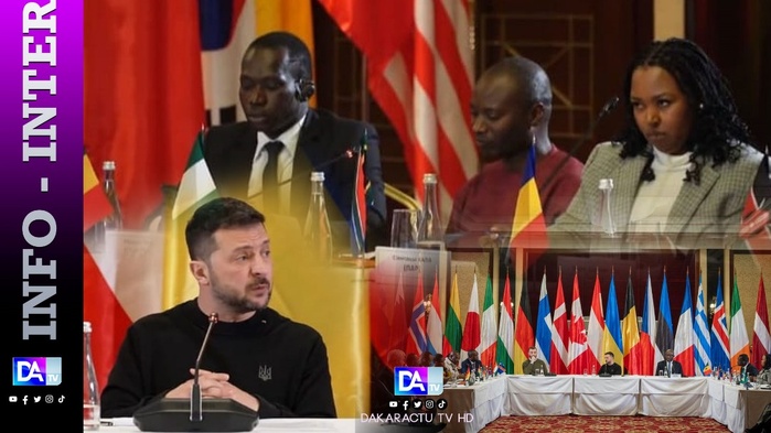 Sommet sur les céréales en Ukraine : le président Zelensky s'est entretenu avec des journalistes africains dont Ibrahima Lissa Faye de PressAfrik