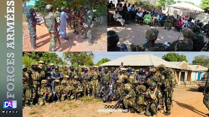 FOGNY (nord de Bignona) sous haute surveillance : patrouilles mixtes sénégalo-gambiennes, un front commun contre la criminalité et la sécurité transfrontalière