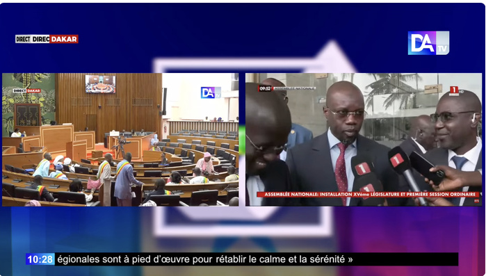 Sénégal-15e législature : Ousmane Sonko démissionne de son poste de député 