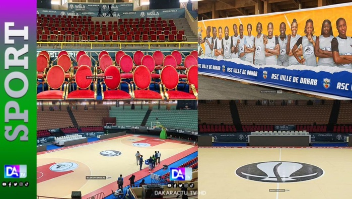 La Ville de Dakar a rénové le Stade Marius Ndiaye pour la Coupe d’Afrique des Clubs de Basketball